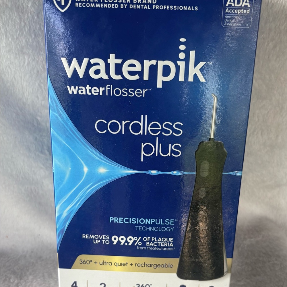 Waterpik Cordless Plus Water Flosser – Black